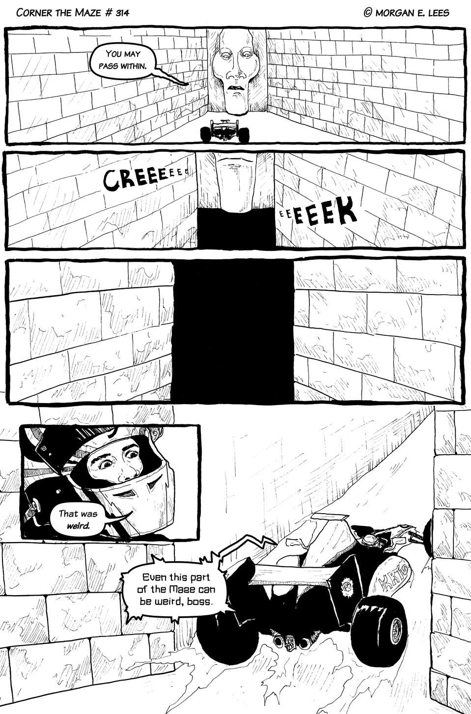 Corner the Maze